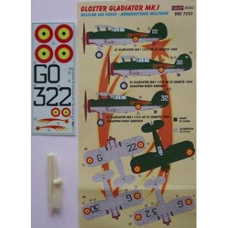 Gloster Gladiator Mk.I Belgium (1:72)