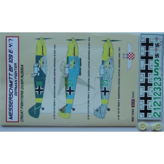 Bf 109E-3/4 Croatia over Russia part II. (1:72)