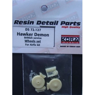 Hawker Demon - British - Wheels set (Airfix) (1:72)