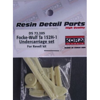 Focke-Wulf Ta-152H Undercarriage set for Revell kit (1:72)