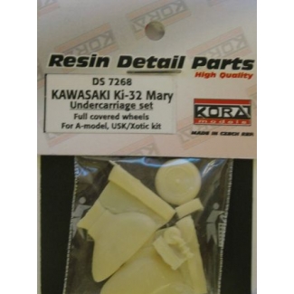 Kawasaki Ki-32-Full covered undercariage (A-mod,USK) (1:72)