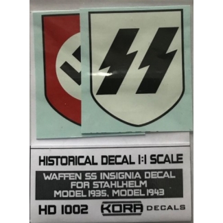 Helmet decal Waffen SS Insignia (1935,1943) (1:1)