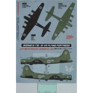 Boeing B-17G-10-VE Flying Fortress Luftwaffe (1:48)