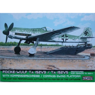 Kora Models KPK7201 Focke-Wulf Ta-152V-3/V-5 with Kompensierscheibe (1:72)