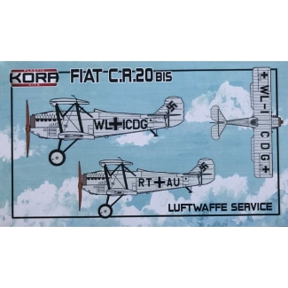 Kora Models KPK72104 Fiat Cr.20 bis in Luftwaffe Service (1:72)