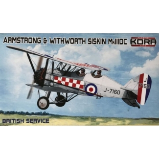 Kora Models KPK72113 Armstrong & Withworth Siskin Mk.IIIDC British Service (1:72)