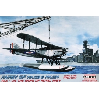 Kora Models KPK72123 Fairey IIIF MK.IIIB & MK.IIIM FAA long type float late (1:72)