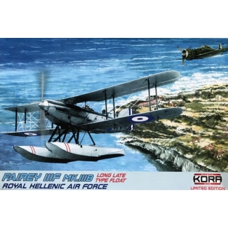 Kora Models KPK72124 Fairey IIIF MK.IIIB ROYAL HELLENIC AIR FORCE -long type float late (1:72)