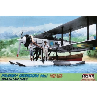 Kora Models KPK72125 Fairey GORDON MK.I Brazilian NAVY -long type float late (1:72)