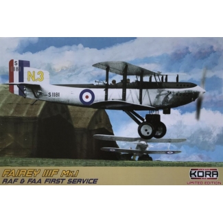 Kora Models KPK72127 Fairey IIIF Mk.I RAF & FAA First Service (1:72)