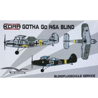Kora Models KPK72132 Gotha Go 145A Blind (1:72)