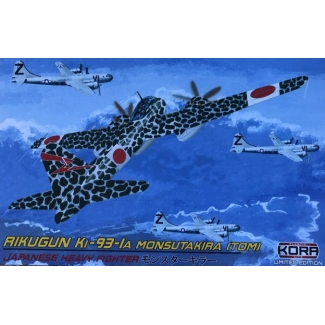 Kora Models KPK72134 Rikugun Ki-93-1a Mosutakira (Tom) - Japanese Heavy Fighter - Limited Edition (1:72)