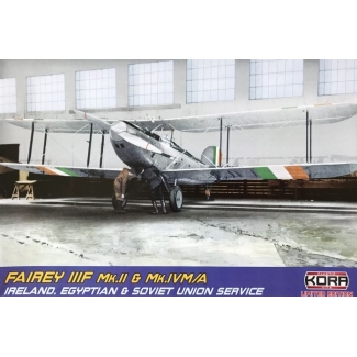 Kora Models KPK72137 Fairey IIIF-Mk.I, Mk.IVM/A - Ireland, Egyptian, Soviet service (1:72)