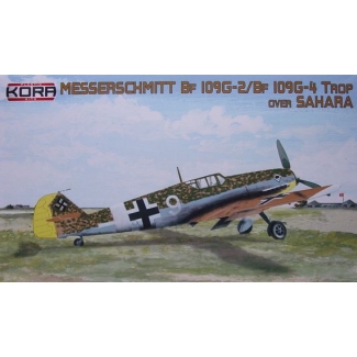 Kora Models KPK7214 Messerschmitt Bf-109G-2/Trop & G-4/Trop "Over Sahara" (1:72)