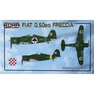 Kora Models KPK72156 Fiat G.50BIS Freccia, Croatian Service (1:72)