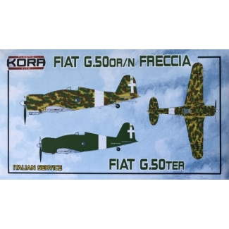 Kora Models KPK72157 Fiat G.50OR/N Freccia, Fiat G.50TER (1:72)