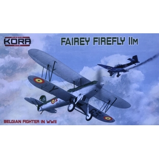 Kora Models KPK72159 Fairey Firefly IIM Belgian fighter in WWII (1:72)