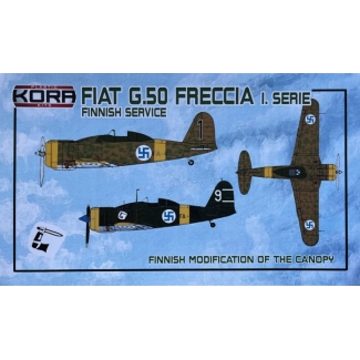 Kora Models KPK72162 Fiat G.50 Freccia Finnish Service (modification of the canopy) (1:72)