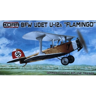 Kora Models KPK72164 BFW Udet U-12A Flamingo German trainer biplane (1:72)