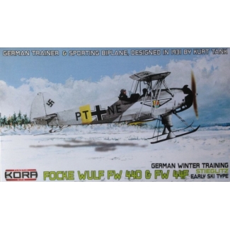 Kora Models KPK7247 Focke Wulf Fw 44D & Fw 44F German winter trainer early (1:72)