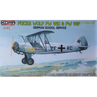 Kora Models KPK7250 Focke Wulf Fw 44D & Fw 44F German school service (1:72)