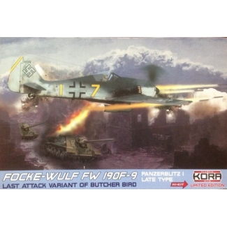 Kora Models KPK7254 Focke-Wulf Fw-190F-9 Panzerblitz German attack bomber (1:72)