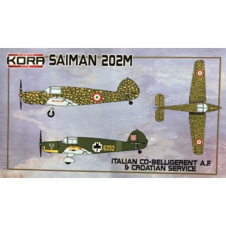 Kora Models KPK7293 Saiman 202M Italian & Croatian service (1:72)