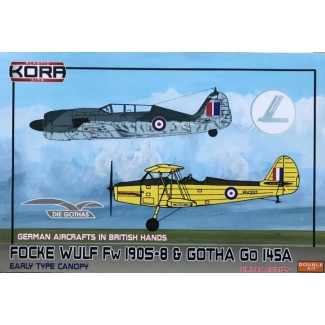 Kora Models KPK7299 Focke-Wulf Fw-190S-8 and Gotha Go-145A-1 - 2 szt. (1:72)