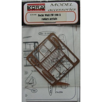 Fw 190A radar aerials  (1:72)