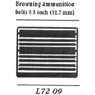 Browning ammunition belts 0,5 inch (1:72)