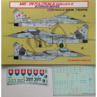 MiG-29 Fulcrum A Slovakia (1:72)