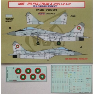 MiG-29 Fulcrum A Bulgaria (1:72)