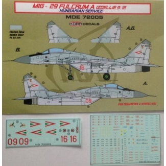 MiG-29 Fulcrum A Hungary (1:72)
