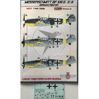 Messershmitt Bf-109G-5/6 Croatian service (1:144)