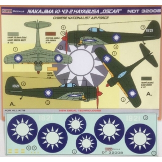 Nakajima Ki-43-II China nationalist (1:32)