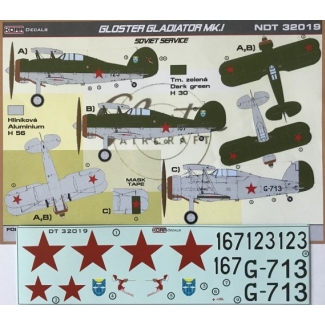 Gloster Gladiator Mk.I. Soviet service (1:32)