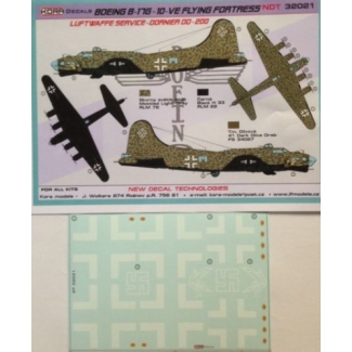 Boeing B-17G-10-VE Luftwaffe service (1:32)