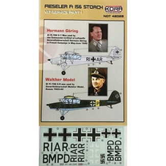 Fieseler Fi 156 Storch VIP service part I. (G�ring, Model) (1:48)