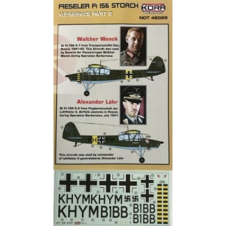 Fieseler Fi 156 Storch VIP service part II. (Wenck, L�hr) (1:48)