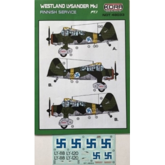 Westland Lysander Mk.I Finnish service pt.1 (1:48)