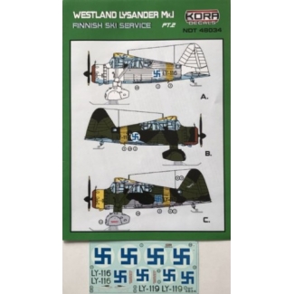 Westland Lysander Mk.I Finnish service pt.2 (1:48)