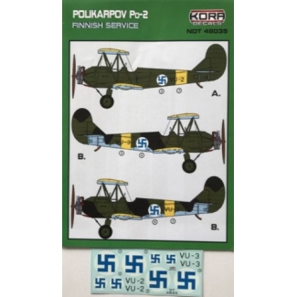 Polikarpov Po-2 Finnish service (1:48)