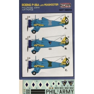 Boeing P-26A Peashooter Philippines AF (1:48)