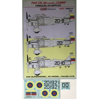 Fiat CR. 32 Quater "CHIRRI" Venezualan service (1:72)