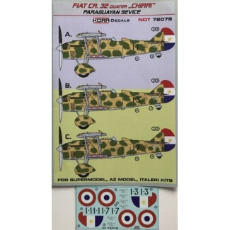 Fiat CR. 32 Quater "CHIRRI" Paraguayan service (1:72)