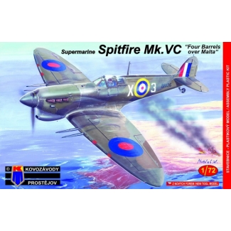 Supermarine Spitfire Mk.VC "Four Barrels over Malta" (1:72)