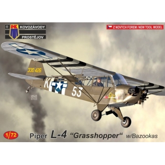Piper L-4 “Grasshopper" w/Bazookas (1:72)