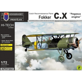 Fokker C.X “Pegasus engine” (1:72)