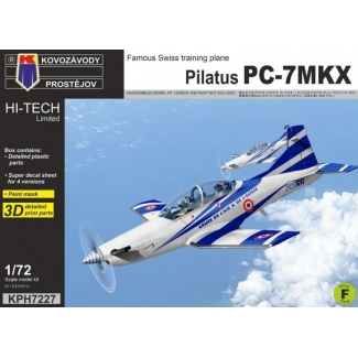 Kovozávody Prostějov KPH7227 Pilatus PC-7MKX (1:72)