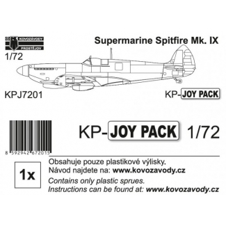 Kovozávody Prostějov KPJ7201 Supermarine Spitfire Mk.IX KP-JOY PACK (1:72)